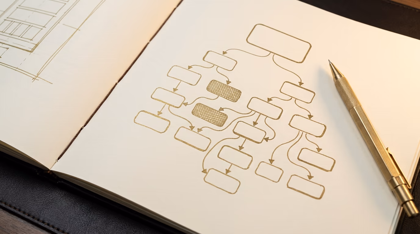 plan website structure steps