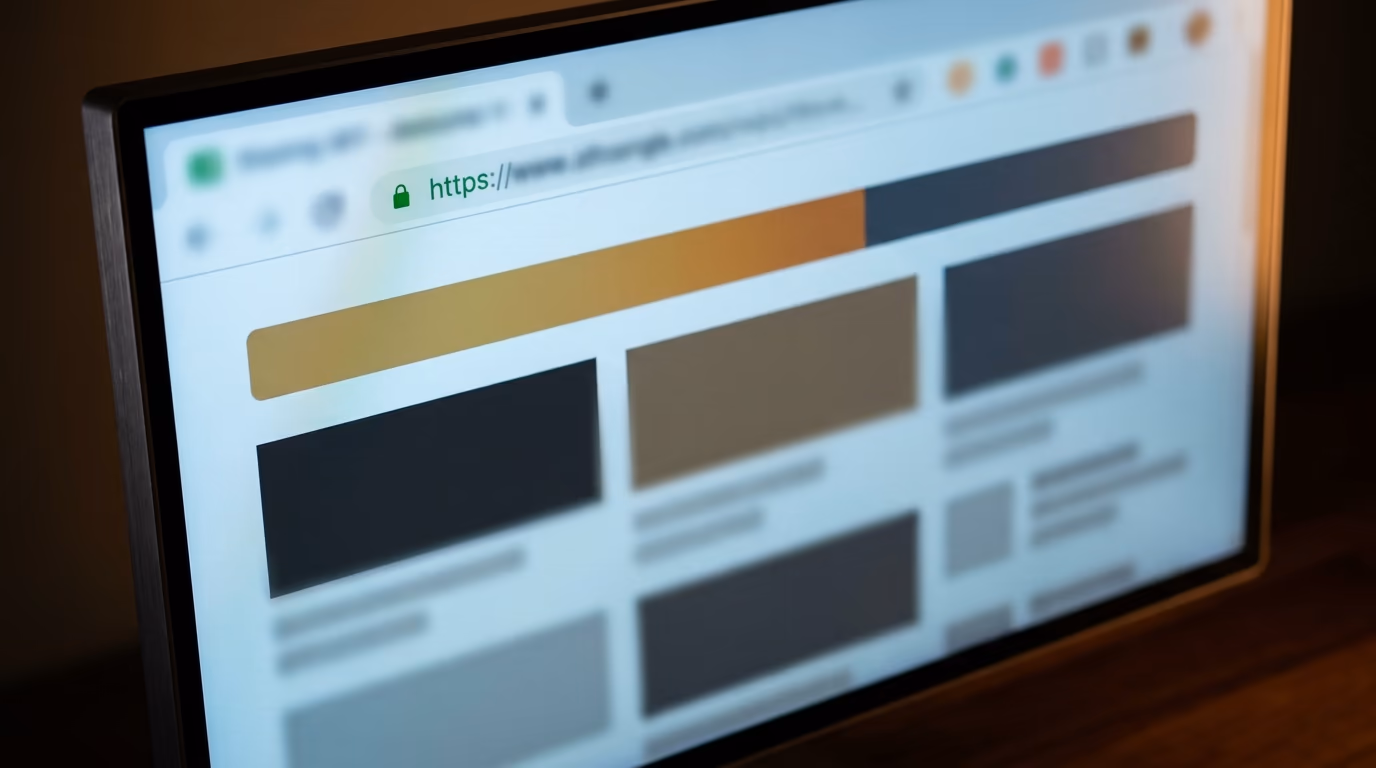 website technical performance