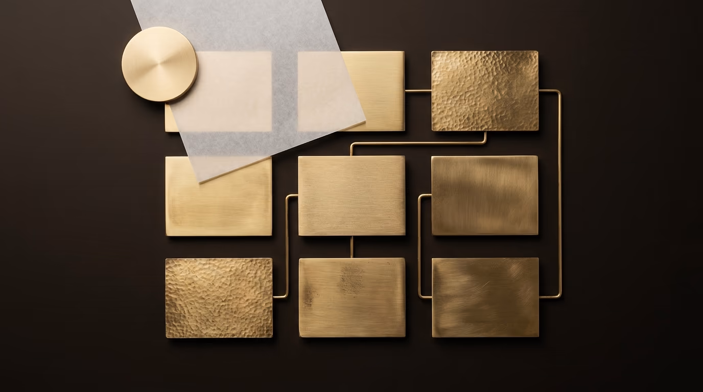 website brief sections and structure