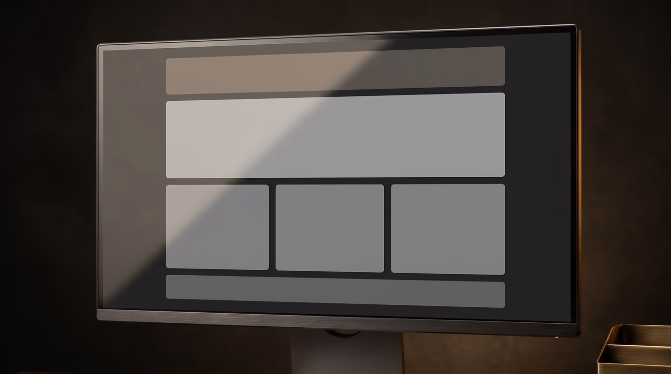 website mockup